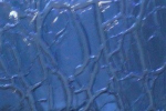blau, Craqueleé ,Glas,